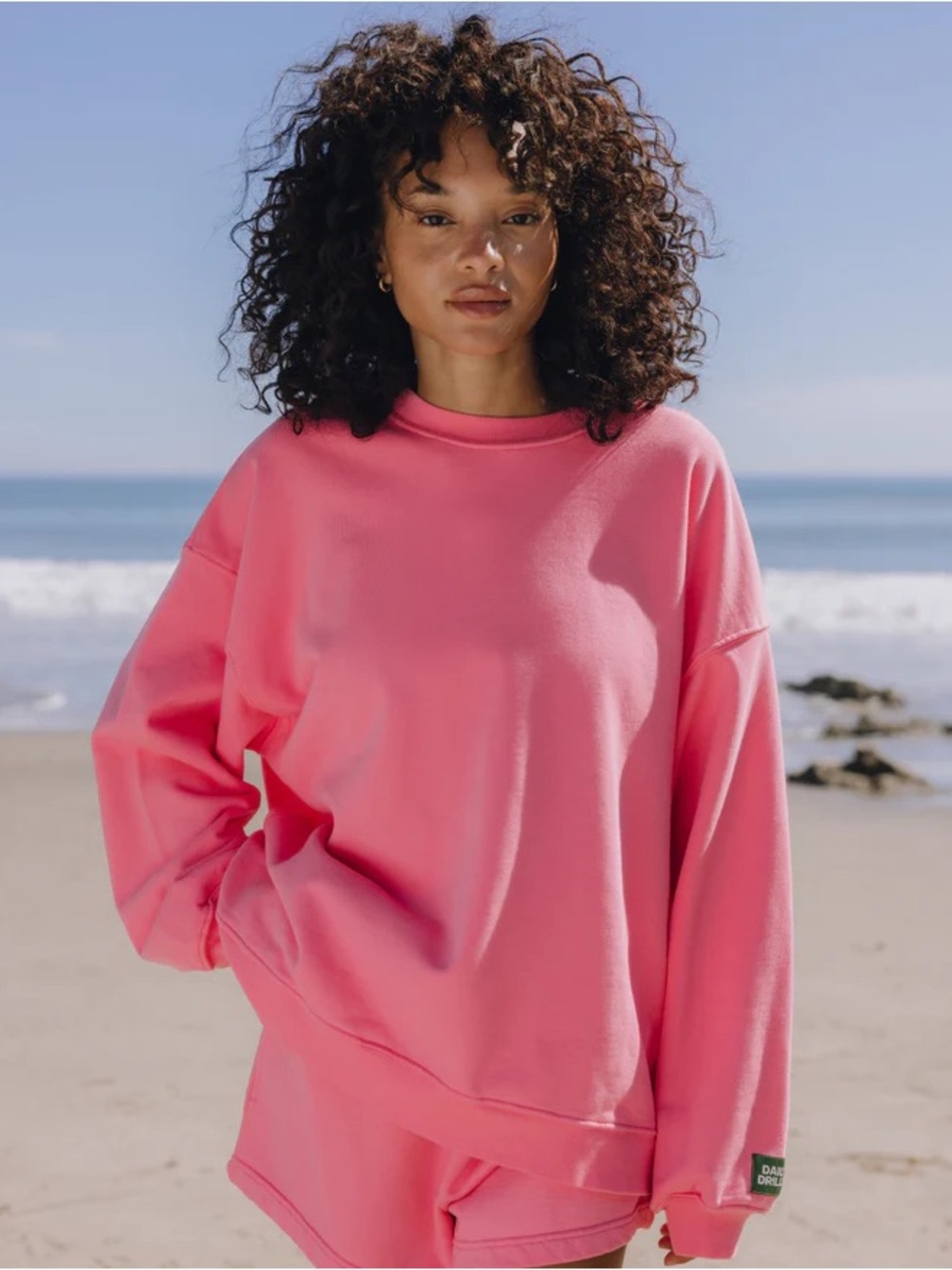 Daily Drills Unisex Oversized Crewneck